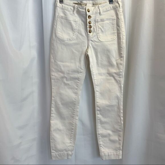 Pilcro High-Rise Denim Leggings Sz 28 - Picture 9 of 13